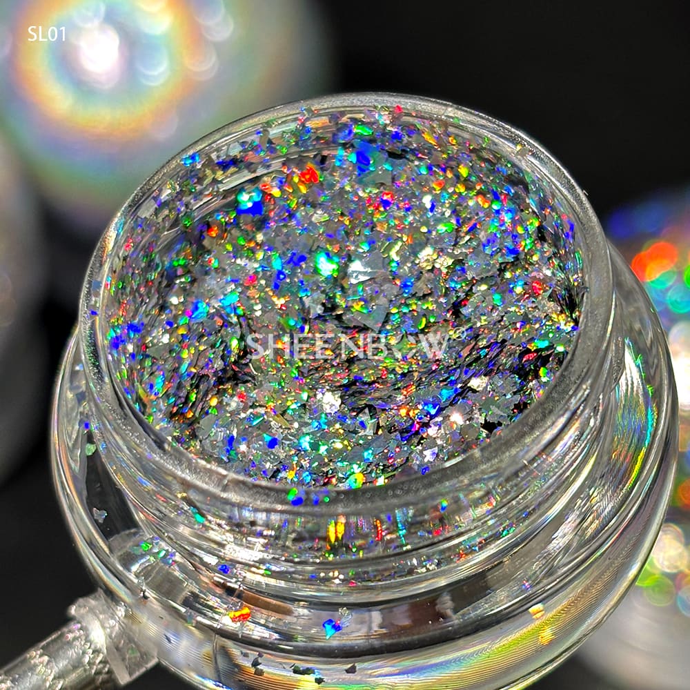 Multichrome Holographic Laser for Eyeshadow & Nail Art