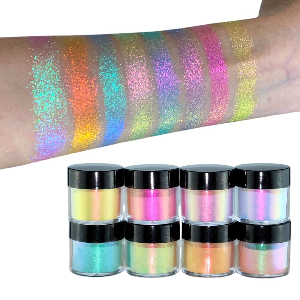 Aurora Multichrome Color-Shifting for Eyeshadow & Nail Art